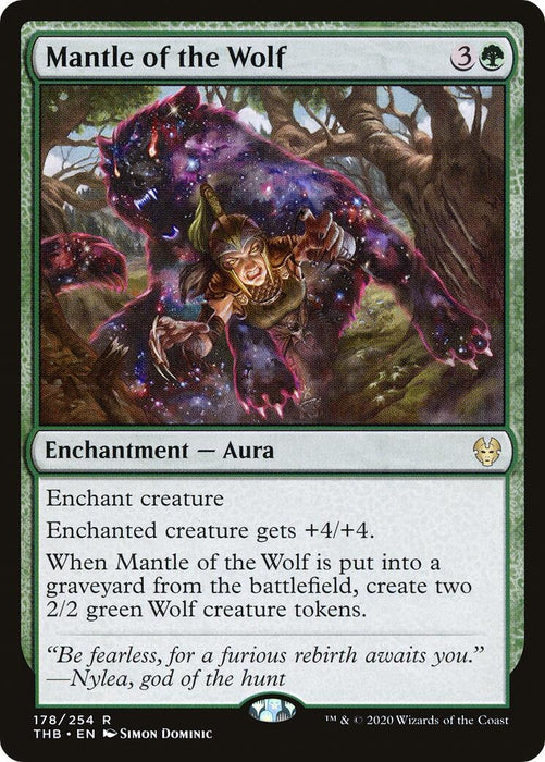 Image for Mantle of the Wolf (178) (THB) - Magic: The Gathering