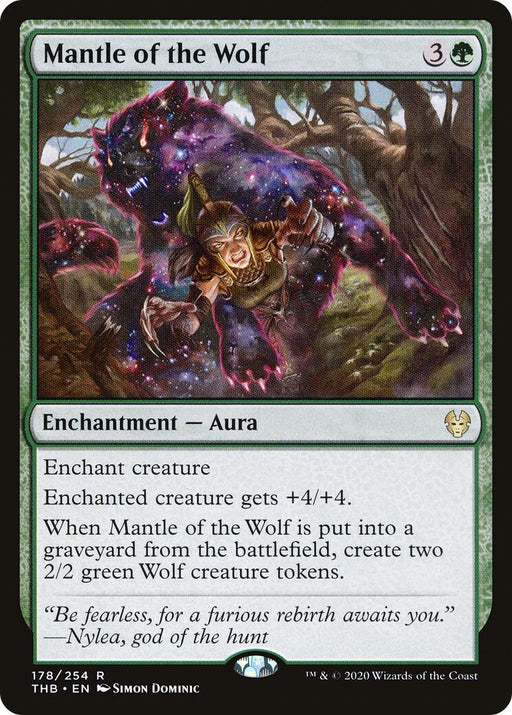 Image for Mantle of the Wolf (178) (THB) - Magic: The Gathering