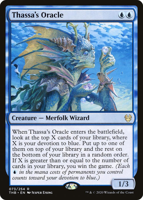 Image for Thassa's Oracle (73) (THB) - Magic: The Gathering