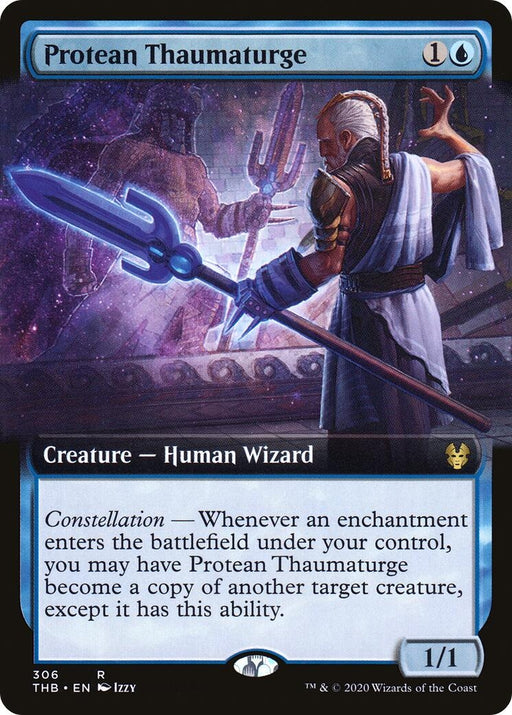 Image for Protean Thaumaturge (Extended Art) (306) (THB) - Magic: The Gathering