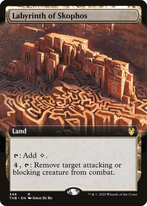 Image for Labyrinth of Skophos (Extended Art) (346) (THB) - Magic: The Gathering