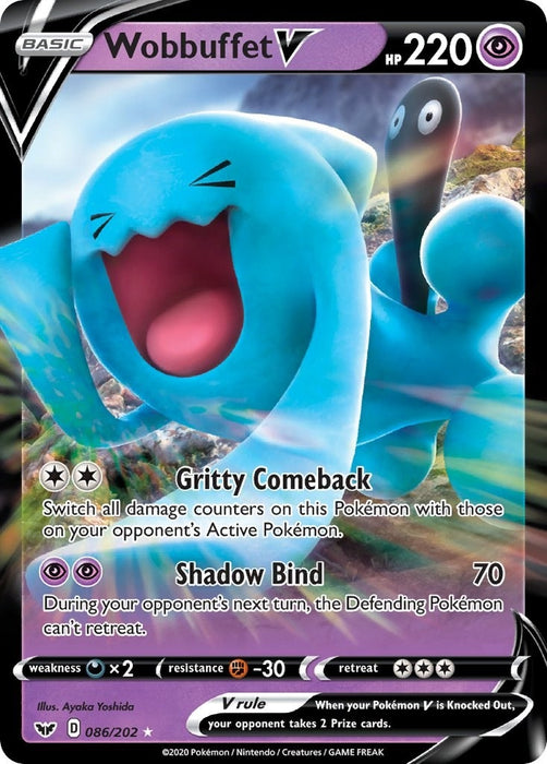 Wobbuffet V (086/202) (SWSH01)