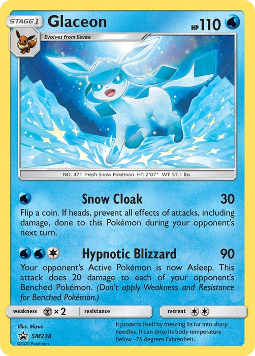 Glaceon - SM238 (SM238) (SMP)