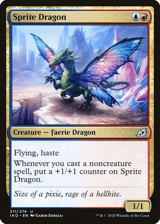 Image for Sprite Dragon (211) (IKO) - Magic: The Gathering
