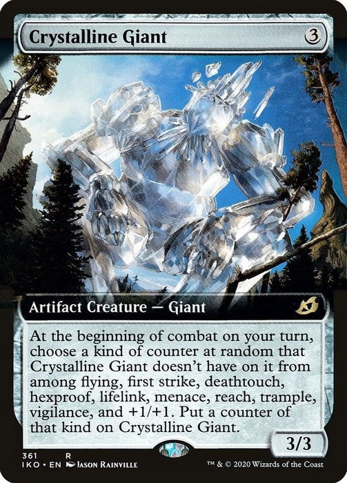 Image for Crystalline Giant (Extended Art) (361) (IKO) - Magic: The Gathering