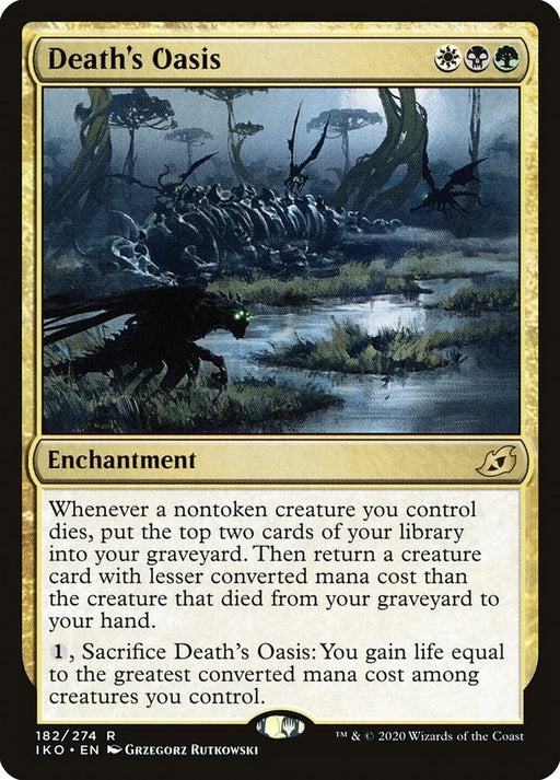 Image for Death's Oasis (182) (IKO) - Magic: The Gathering