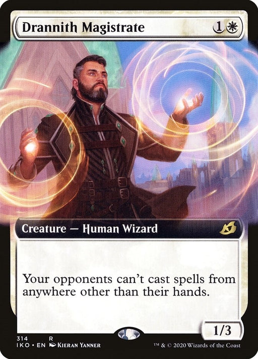 Image for Drannith Magistrate (Extended Art) (314) (IKO) - Magic: The Gathering