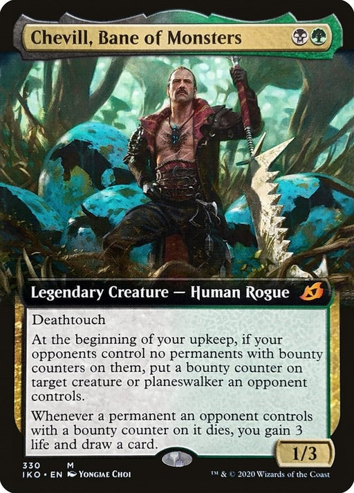 Image for Chevill, Bane of Monsters (Extended Art) (330) (IKO) - Magic: The Gathering