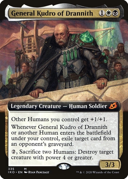 Image for General Kudro of Drannith (Extended Art) (335) (IKO) - Magic: The Gathering