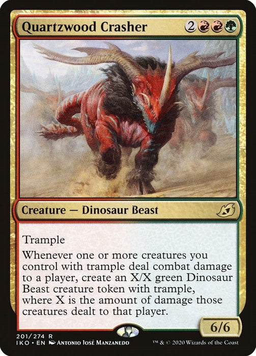 Image for Quartzwood Crasher (201) (IKO) - Magic: The Gathering