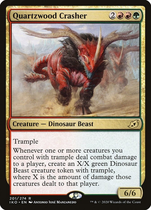 Image for Quartzwood Crasher (201) (IKO) - Magic: The Gathering
