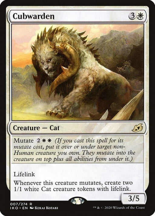 Image for Cubwarden (7) (IKO) - Magic: The Gathering