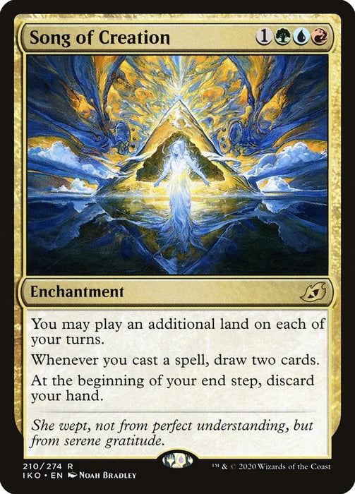Image for Song of Creation (210) (IKO) - Magic: The Gathering