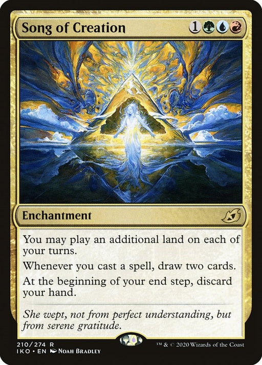 Image for Song of Creation (210) (IKO) - Magic: The Gathering
