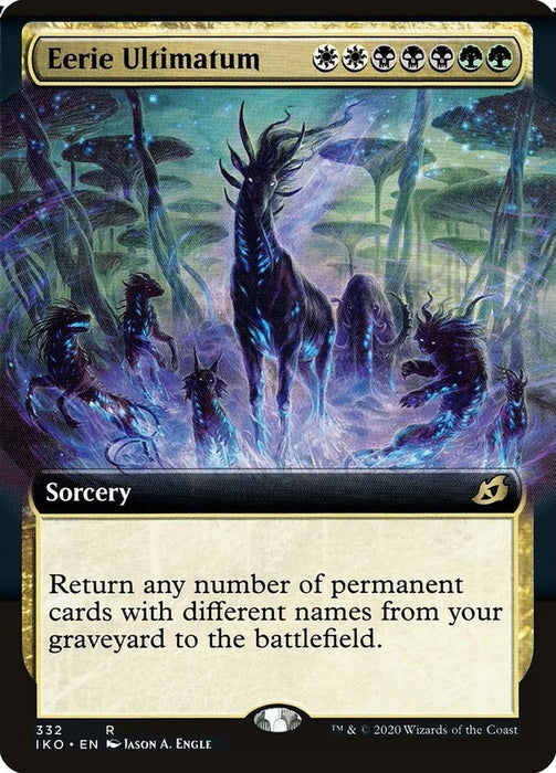 Image for Eerie Ultimatum (Extended Art) (332) (IKO) - Magic: The Gathering