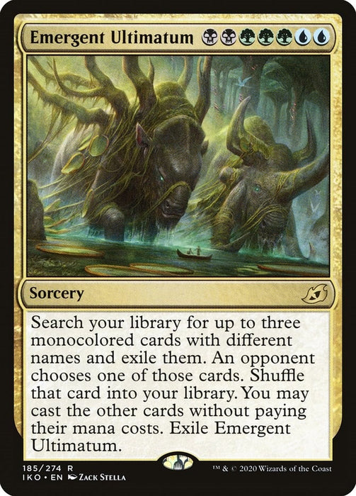 Image for Emergent Ultimatum (185) (IKO) - Magic: The Gathering