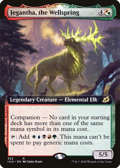 Image for Jegantha, the Wellspring (Extended Art) (352) (IKO) - Magic: The Gathering