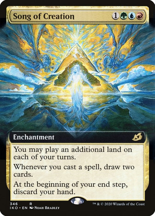 Image for Song of Creation (Extended Art) (346) (IKO) - Magic: The Gathering