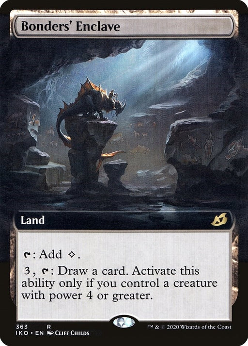 Image for Bonders' Enclave (Extended Art) (363) (IKO) - Magic: The Gathering