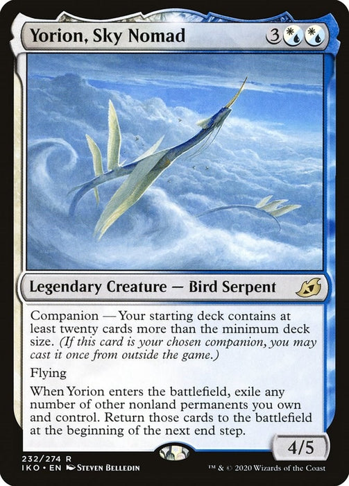 Image for Yorion, Sky Nomad (232) (IKO) - Magic: The Gathering