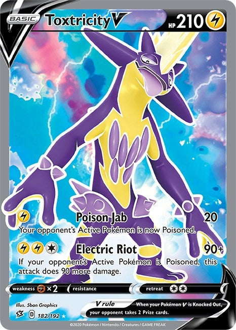 Toxtricity V (Full Art) (182/192) (SWSH02)