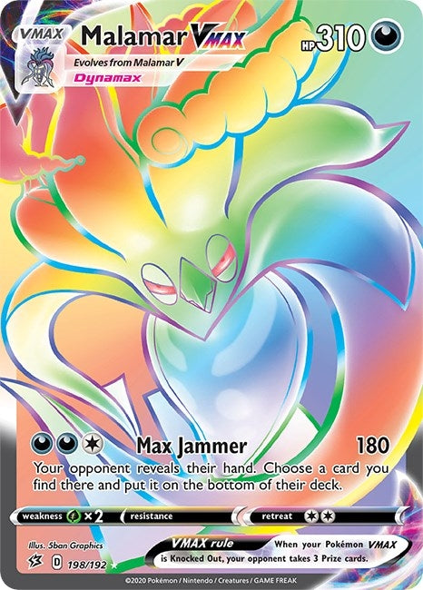 Malamar VMAX (Secret) (198/192) (SWSH02)
