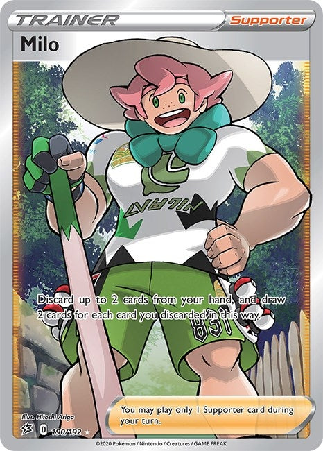 Milo (Full Art) (190/192) (SWSH02)