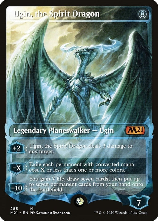 Image for Ugin, the Spirit Dragon (Showcase) (285) (M21) - Magic: The Gathering