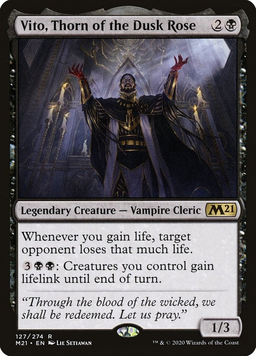 Vito, Thorn of the Dusk Rose (127) (M21)