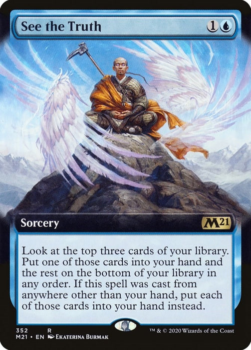 Image for See the Truth (Extended Art) (352) (M21) - Magic: The Gathering