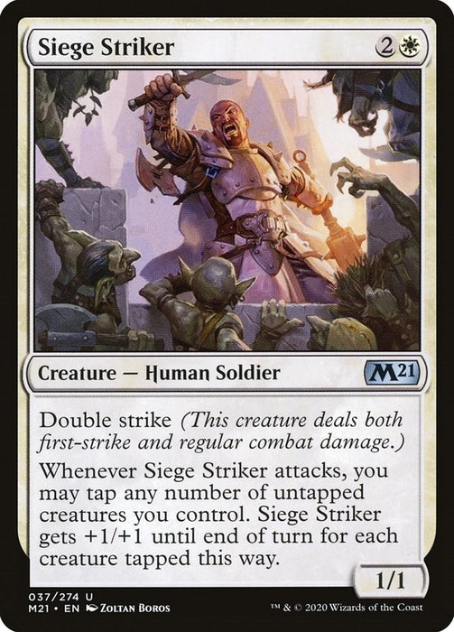 Image for Siege Striker (37) (M21) - Magic: The Gathering