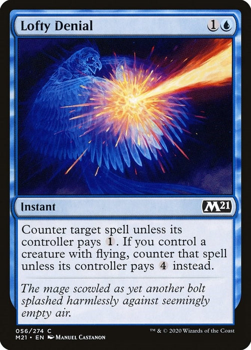 Image for Lofty Denial (56) (M21) - Magic: The Gathering