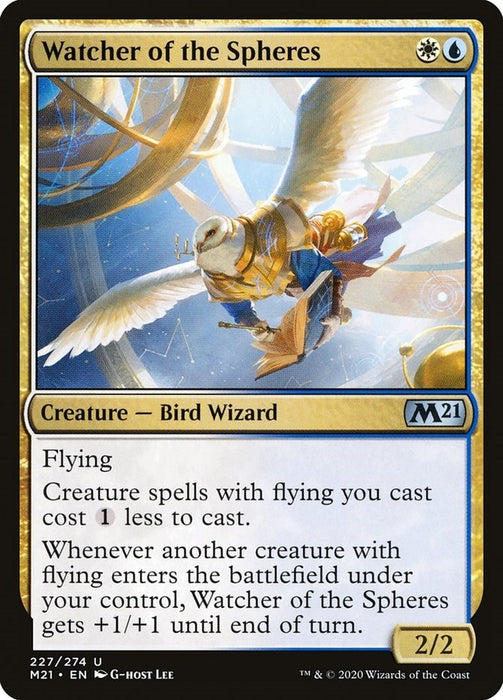 Image for Watcher of the Spheres (227) (M21) - Magic: The Gathering