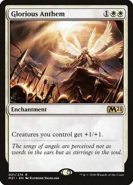 Image for Glorious Anthem (21) (M21) - Magic: The Gathering