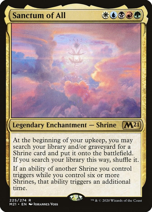 Image for Sanctum of All (225) (M21) - Magic: The Gathering