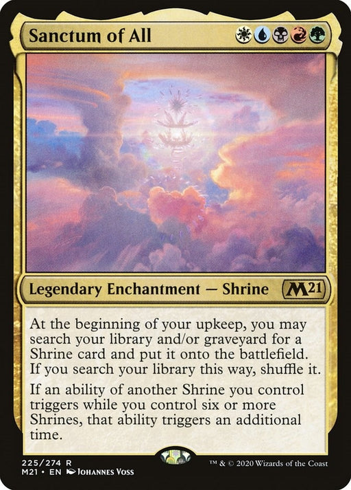 Image for Sanctum of All (225) (M21) - Magic: The Gathering