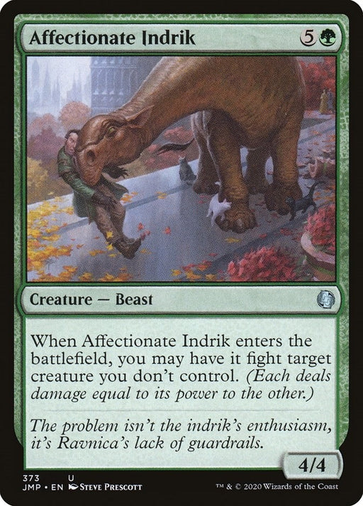 Image for Affectionate Indrik (373) (JMP) - Magic: The Gathering
