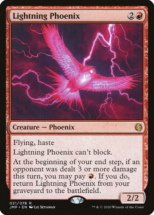 Image for Lightning Phoenix (21) (JMP) - Magic: The Gathering