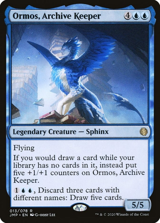Image for Ormos, Archive Keeper (13) (JMP) - Magic: The Gathering
