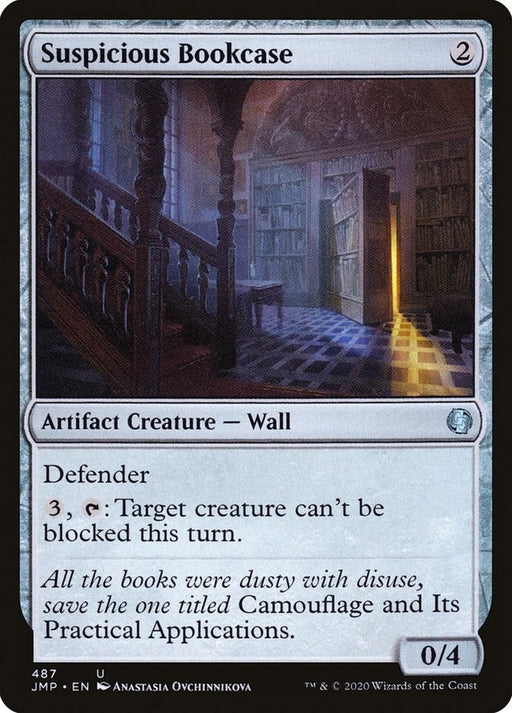 Image for Suspicious Bookcase (487) (JMP) - Magic: The Gathering