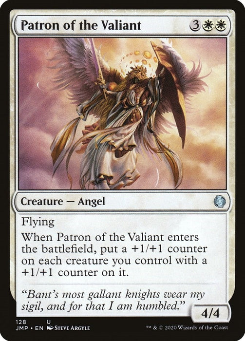 Image for Patron of the Valiant (128) (JMP) - Magic: The Gathering