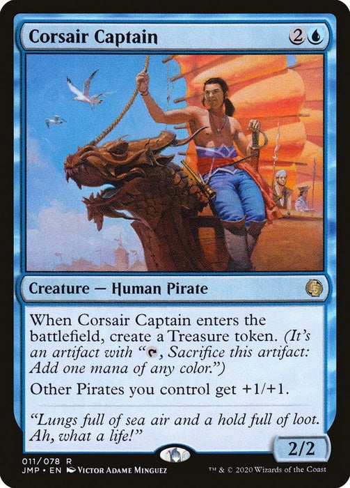 Image for Corsair Captain (11) (JMP) - Magic: The Gathering
