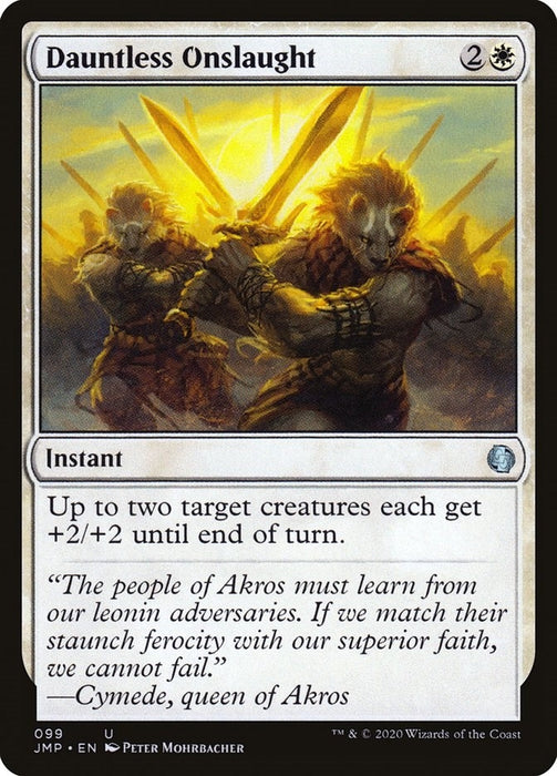 Image for Dauntless Onslaught (99) (JMP) - Magic: The Gathering