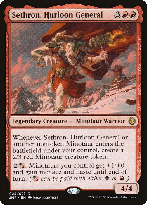 Image for Sethron, Hurloon General (25) (JMP) - Magic: The Gathering