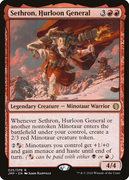 Image for Sethron, Hurloon General (25) (JMP) - Magic: The Gathering