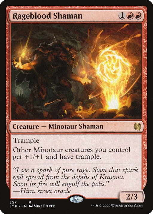 Image for Rageblood Shaman (357) (JMP) - Magic: The Gathering