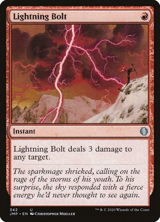 Image for Lightning Bolt (342) (JMP) - Magic: The Gathering