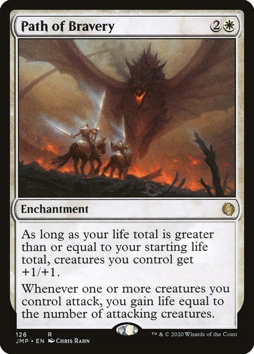 Image for Path of Bravery (126) (JMP) - Magic: The Gathering