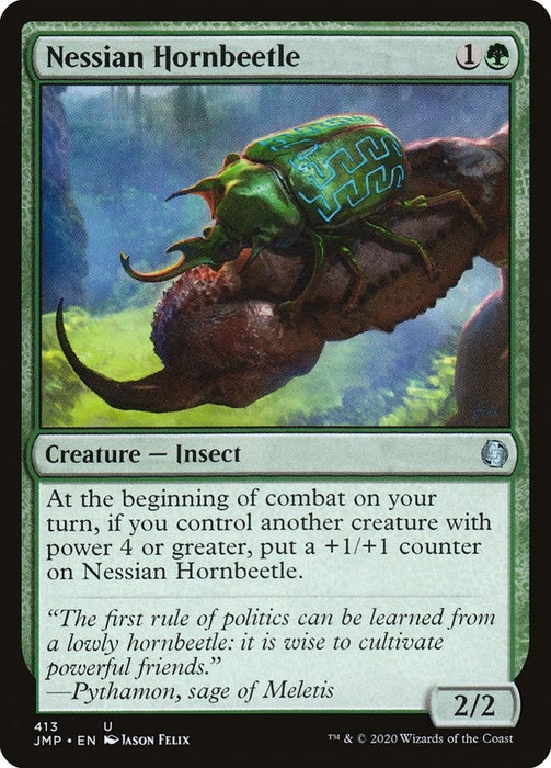 Image for Nessian Hornbeetle (413) (JMP) - Magic: The Gathering