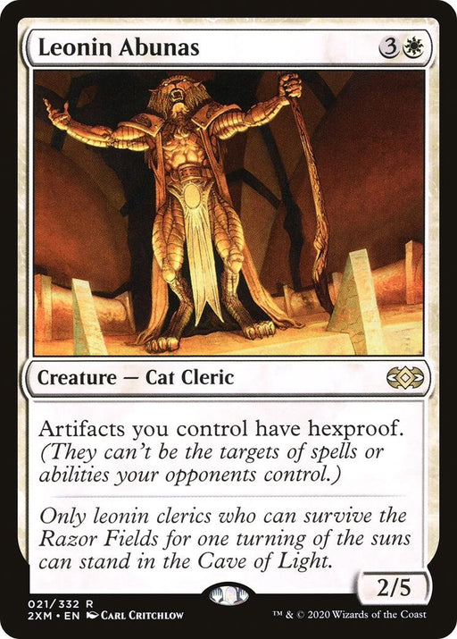 Image for Leonin Abunas (21) (2XM) - Magic: The Gathering
